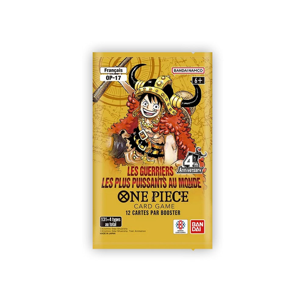 One Piece Display 24 Boosters (FR) LES GUERRIERS LES PLUS PUISSANTS AU MONDE OP17